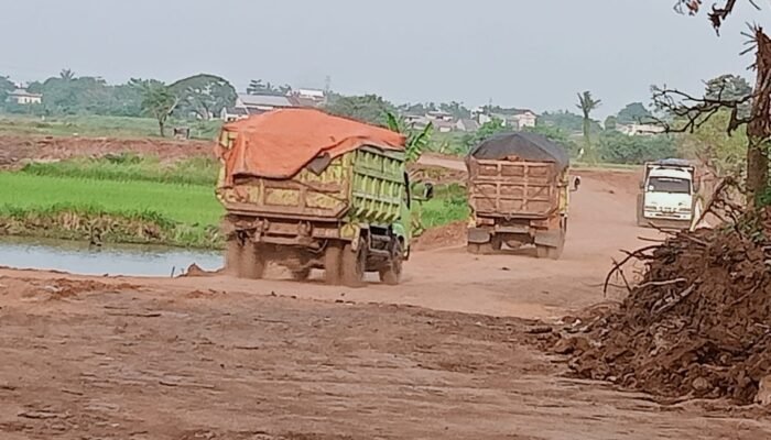 Galian Tanah Rajeg Tetap Beroperasi, Dugaan Pelanggaran Kian Menguat