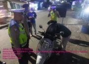 Razia dan Patroli Polsek Jatiuwung Sisir Titik Rawan Begal, Situasi Aman Kondusif