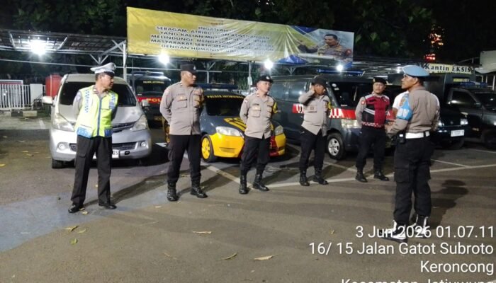 Polsek Jatiuwung Gelar Operasi Cipkon Jaga Jakarta, Antisipasi Tawuran dan Kejahatan Jalanan