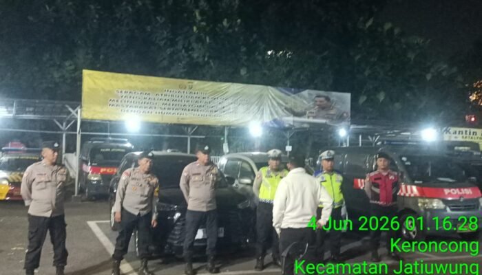 Patroli Jaga Jakarta, Polsek Jatiuwung Antisipasi Kejahatan Jalanan
