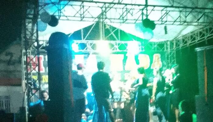 Nekat Manggung Lagi, Dangdut Amelia Nada Dibubarkan Polisi di Pasar Kemis