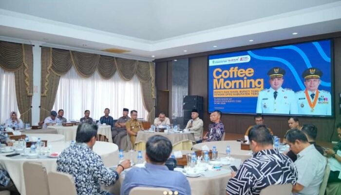Bupati dan DPRD Tebo Bahas Infrastruktur di Coffee Morning