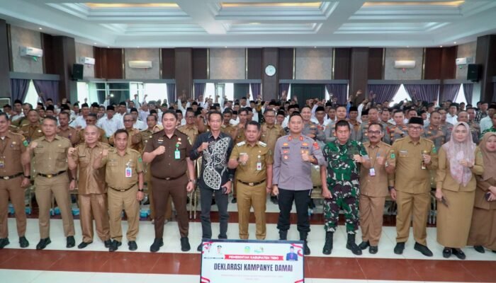Pemkab Tebo Deklarasi Kampanye Damai Pilkades 2026
