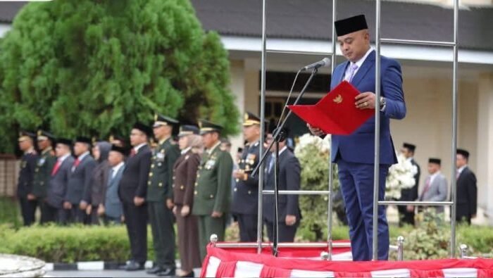 Bupati dan Wabup Tebo Pimpin Upacara Hari Lahir Pancasila 2026