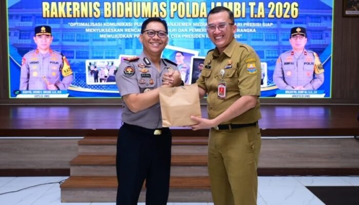 Rakernis Humas Polda Jambi: AI Jadi Peluang Sekaligus Ancaman di Era Digital