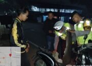 Polsek Jatiuwung Gelar Razia Dini Hari, Situasi Wilayah Tetap Aman dan Kondusif