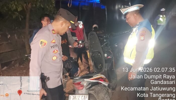 Operasi Cipkon Jaga Jakarta, Polsek Jatiuwung Perketat Pengamanan Cegah Tawuran dan Kejahatan Jalanan