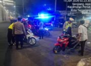 Polsek Jatiuwung Gelar Razia Dini Hari, Situasi Tetap Kondusif
