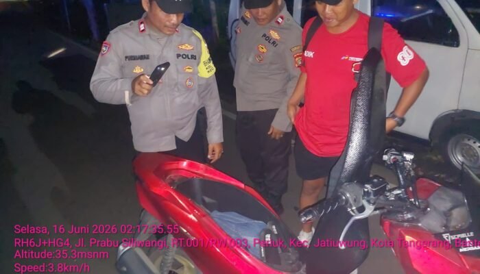 Operasi Cipkon Polsek Jatiuwung Sasar Curanmor, Tawuran dan Narkoba