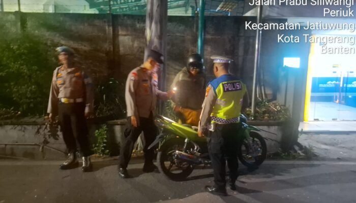 Patroli Jaga Jakarta+ Polsek Jatiuwung Berlangsung Kondusif, Nihil Gangguan Kamtibmas