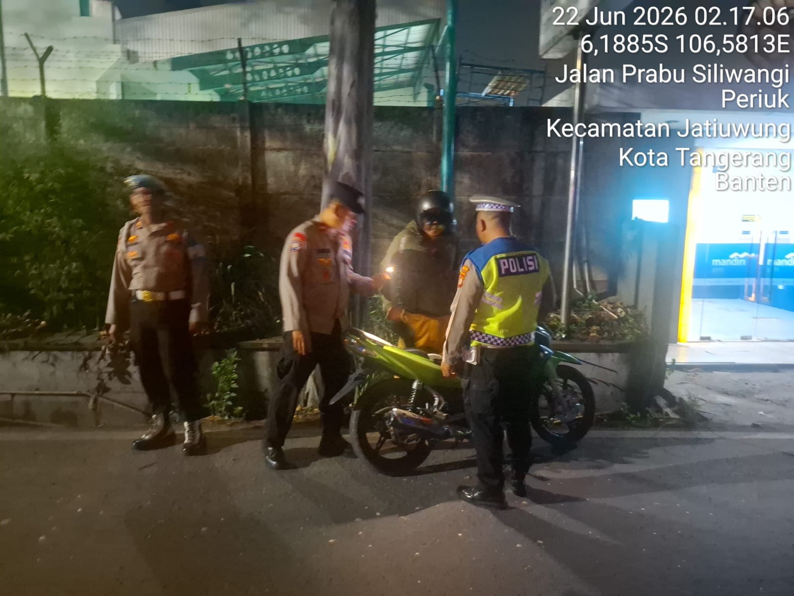 Patroli Jaga Jakarta+ Polsek Jatiuwung Berlangsung Kondusif, Nihil Gangguan Kamtibmas 1 IMG 20260622 WA0007