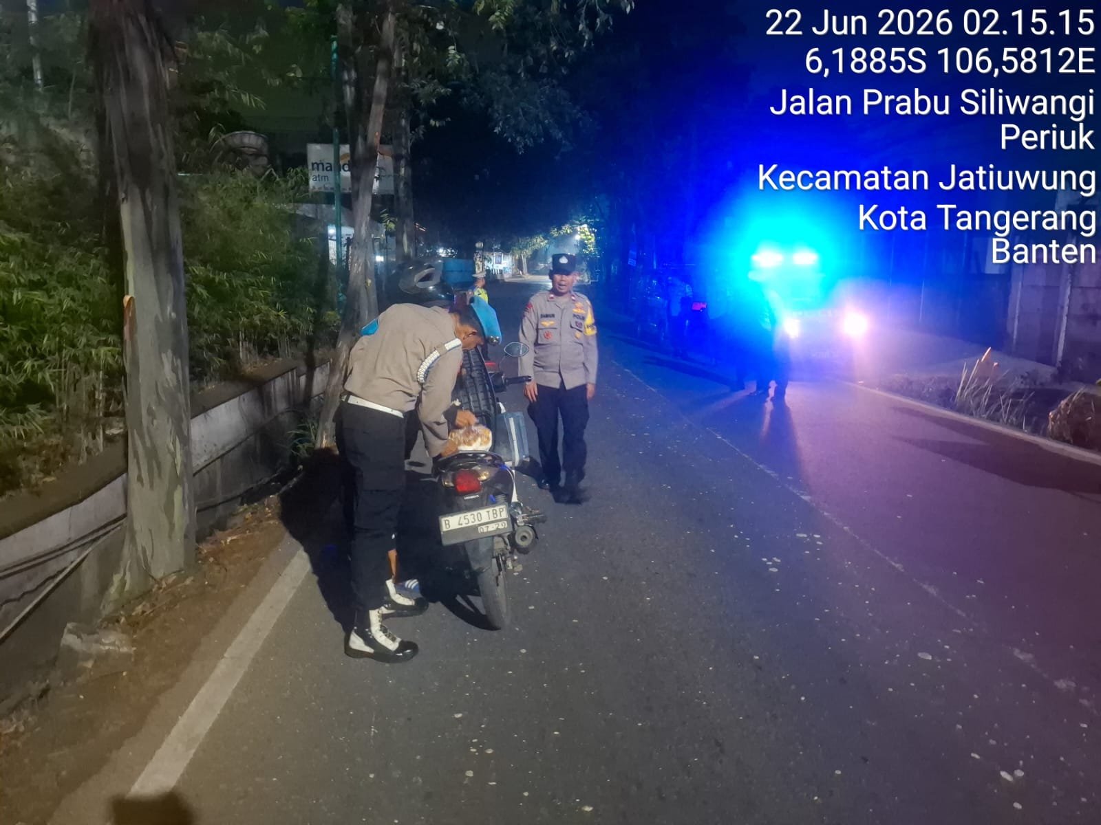 Patroli Jaga Jakarta+ Polsek Jatiuwung Berlangsung Kondusif, Nihil Gangguan Kamtibmas 4 IMG 20260622 WA0011