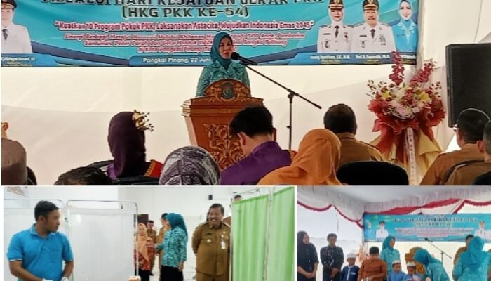 HKG PKK ke-54, TP PKK Pangkalpinang Gelar Sunatan Massal dan Donor Darah