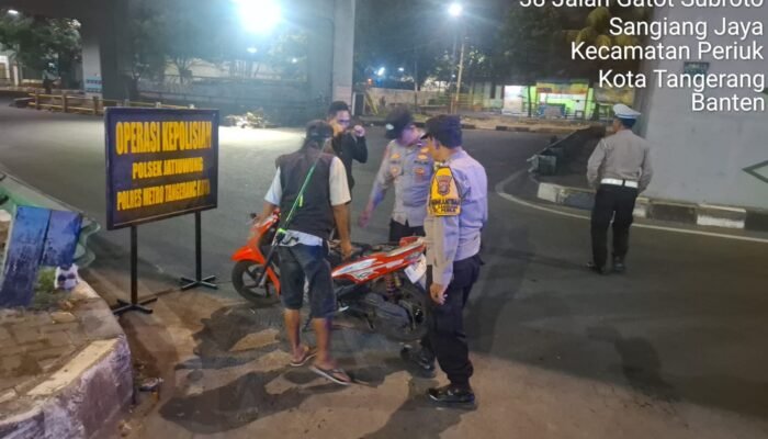 Patroli Jatiuwung Sasar Begal dan Tawuran, Situasi Tetap Aman Kondusif