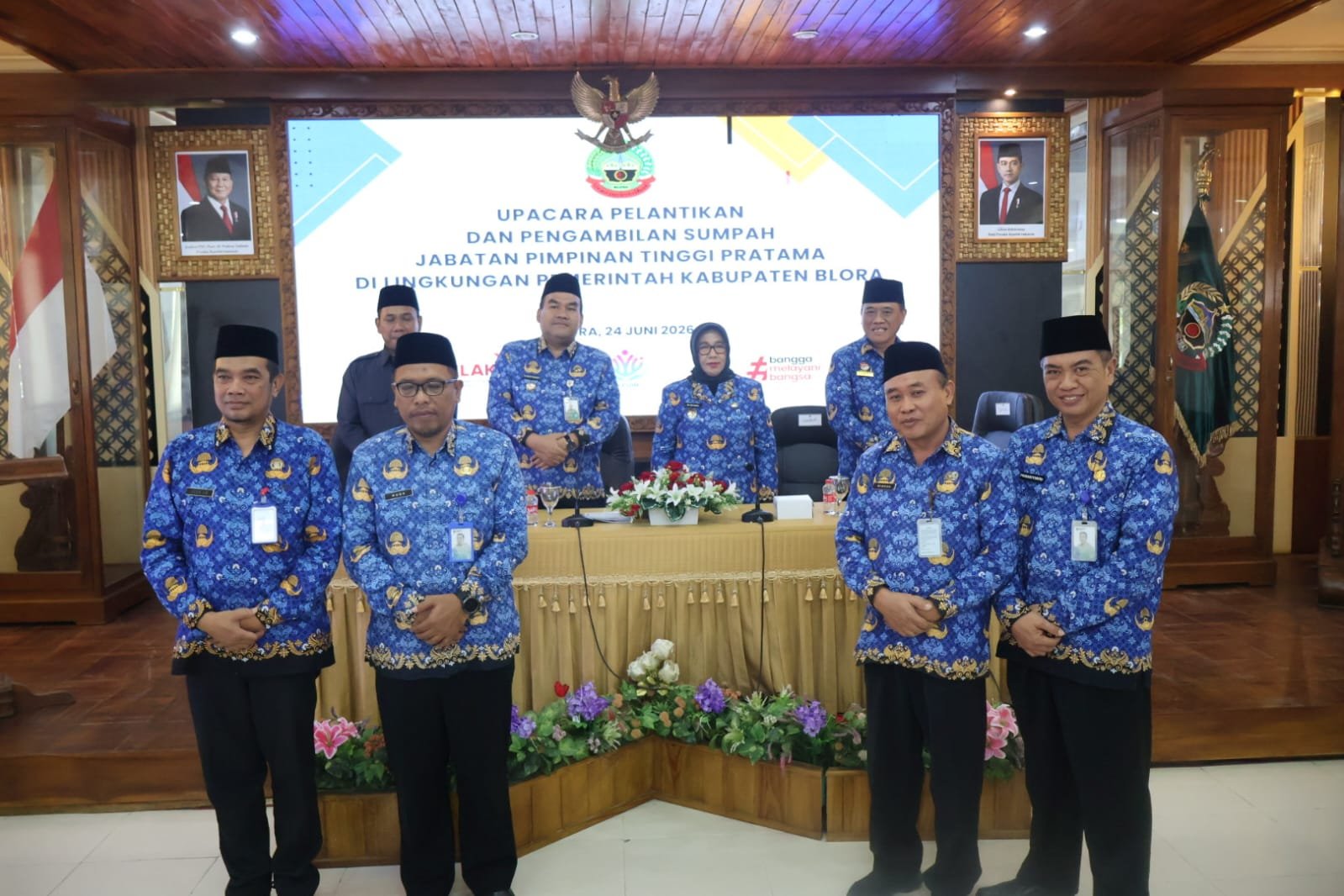 Bupati Blora Lantik 4 Pejabat Baru, Infrastruktur Jadi Prioritas Utama 3 IMG 20260624 WA0045
