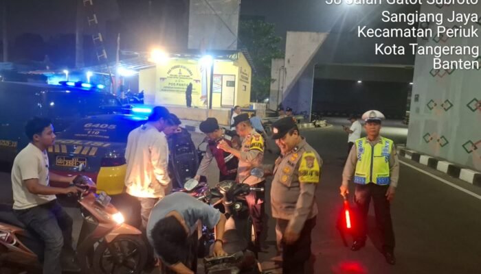 Razia Polsek Jatiuwung Nihil Pelanggaran, Patroli Cegah Tawuran dan Begal