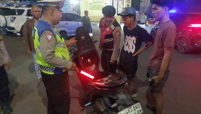 Razia Polsek Jatiuwung Nihil Pelanggaran, Patroli Dini Hari Ciptakan Situasi Aman