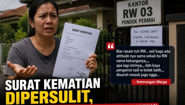Surat Kematian Dipersulit, Warga Pondok Permai Tetap Kecewa Meski Lurah Kutabaru Sudah Klarifikasi