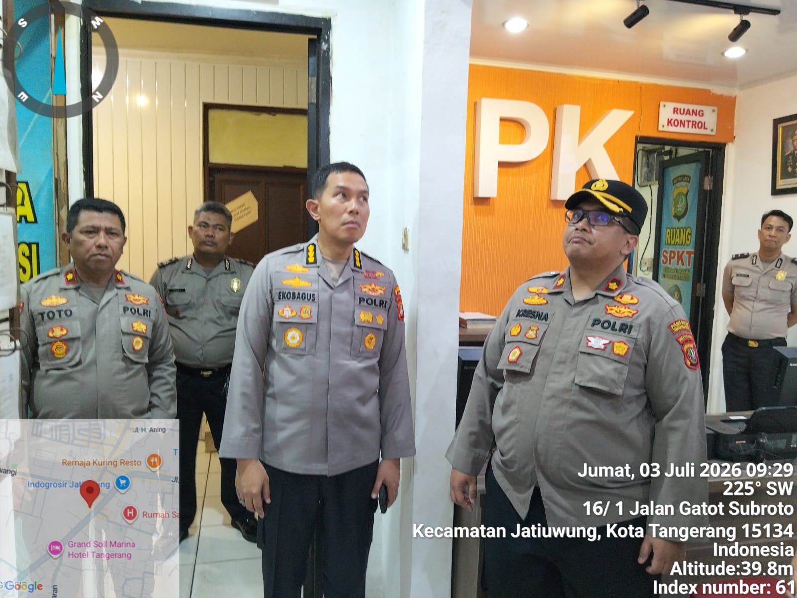Wakapolres Metro Tangerang Kota Cek Renovasi Polsek Jatiuwung 1 IMG 20260703 WA0042