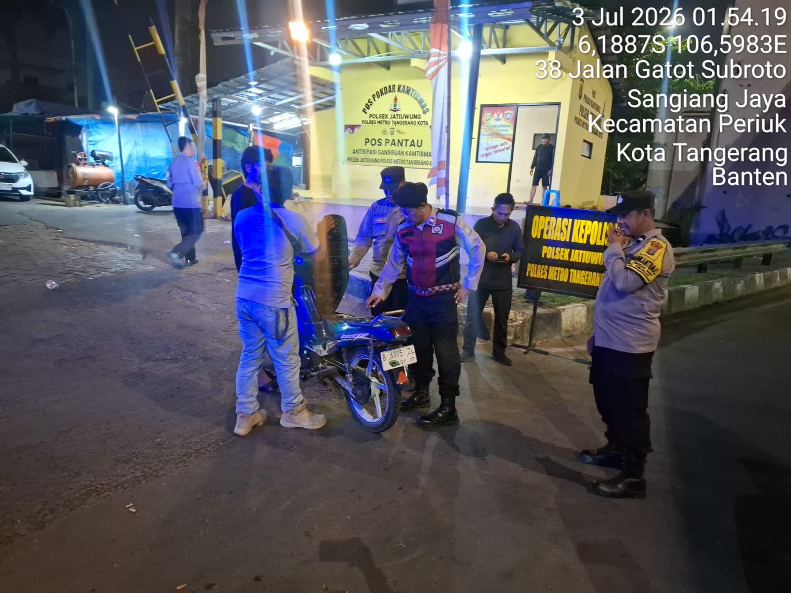 Razia Polsek Jatiuwung Sasar Begal dan Tawuran, Situasi Tetap Aman Kondusif 4 IMG 20260703 WA0057