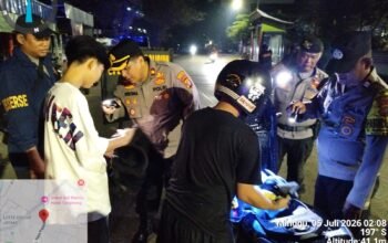 Razia Polsek Jatiuwung Sasar Tawuran dan Curanmor, Situasi Tetap Kondusif 5 IMG 20260705 WA0003