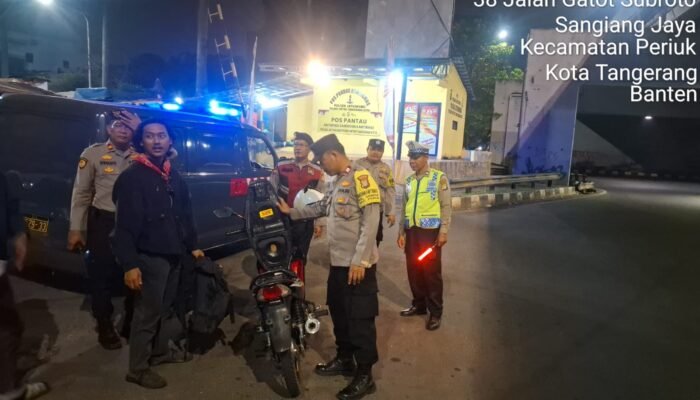 Razia Polsek Jatiuwung Sasar Begal dan Tawuran, Situasi Periuk Tetap Kondusif