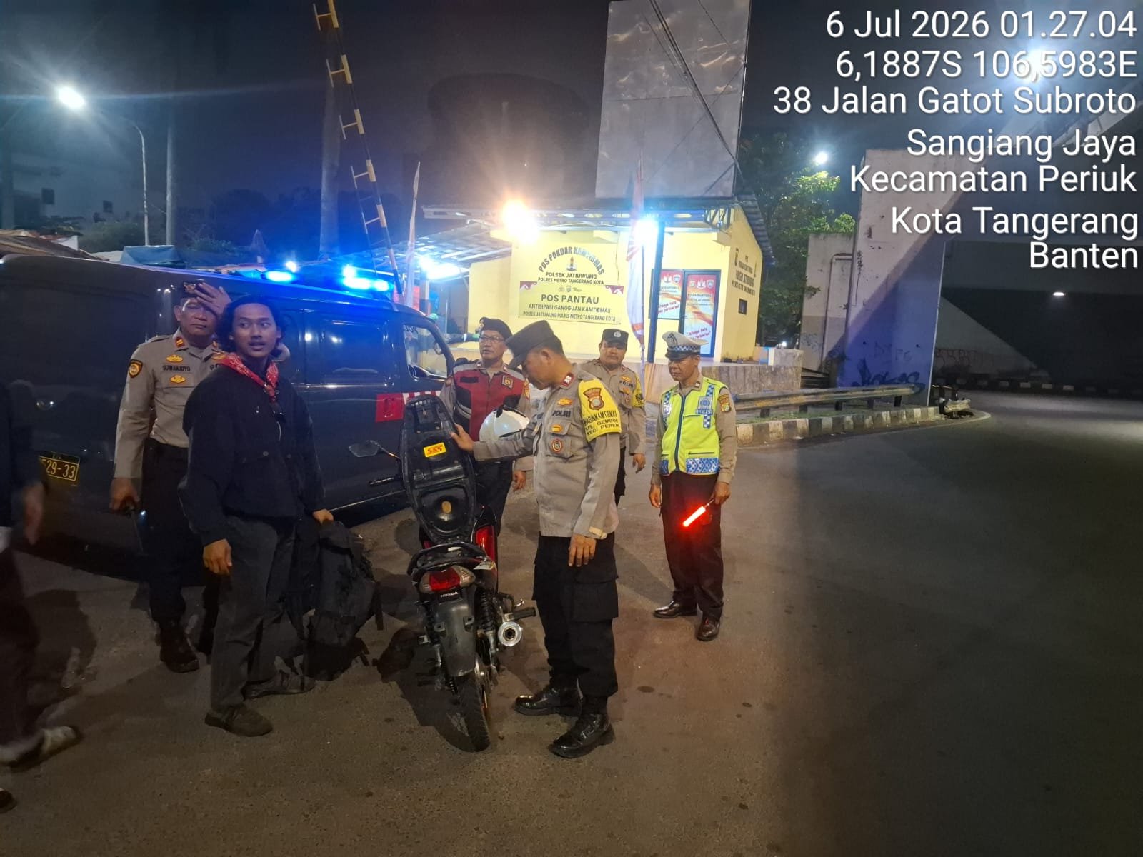 Razia Polsek Jatiuwung Sasar Begal dan Tawuran, Situasi Periuk Tetap Kondusif 4 IMG 20260706 WA0011