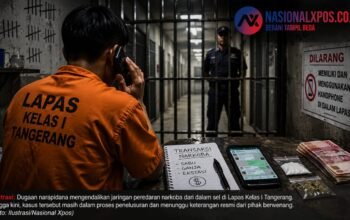 Napi Lapas Kelas I Tangerang Diduga Kendalikan Bisnis Narkoba dari Balik Sel