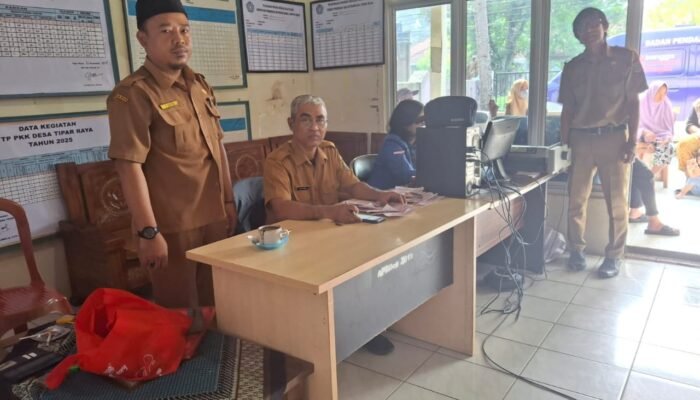 Pelayanan Keliling PBB-P2 Desa Tipar Raya Permudah Warga Bayar Pajak