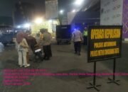 Razia Polsek Jatiuwung Sasar Begal dan Tawuran, Situasi Kota Tangerang Tetap Kondusif