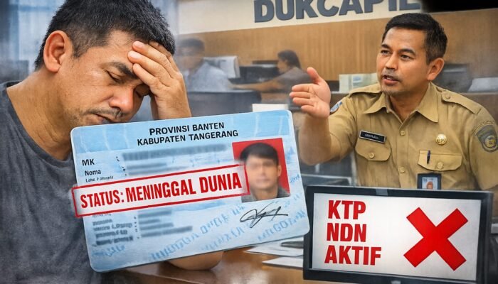 KTP Mati Padahal Masih Hidup, Warga Tangerang Mengadu ke Dukcapil