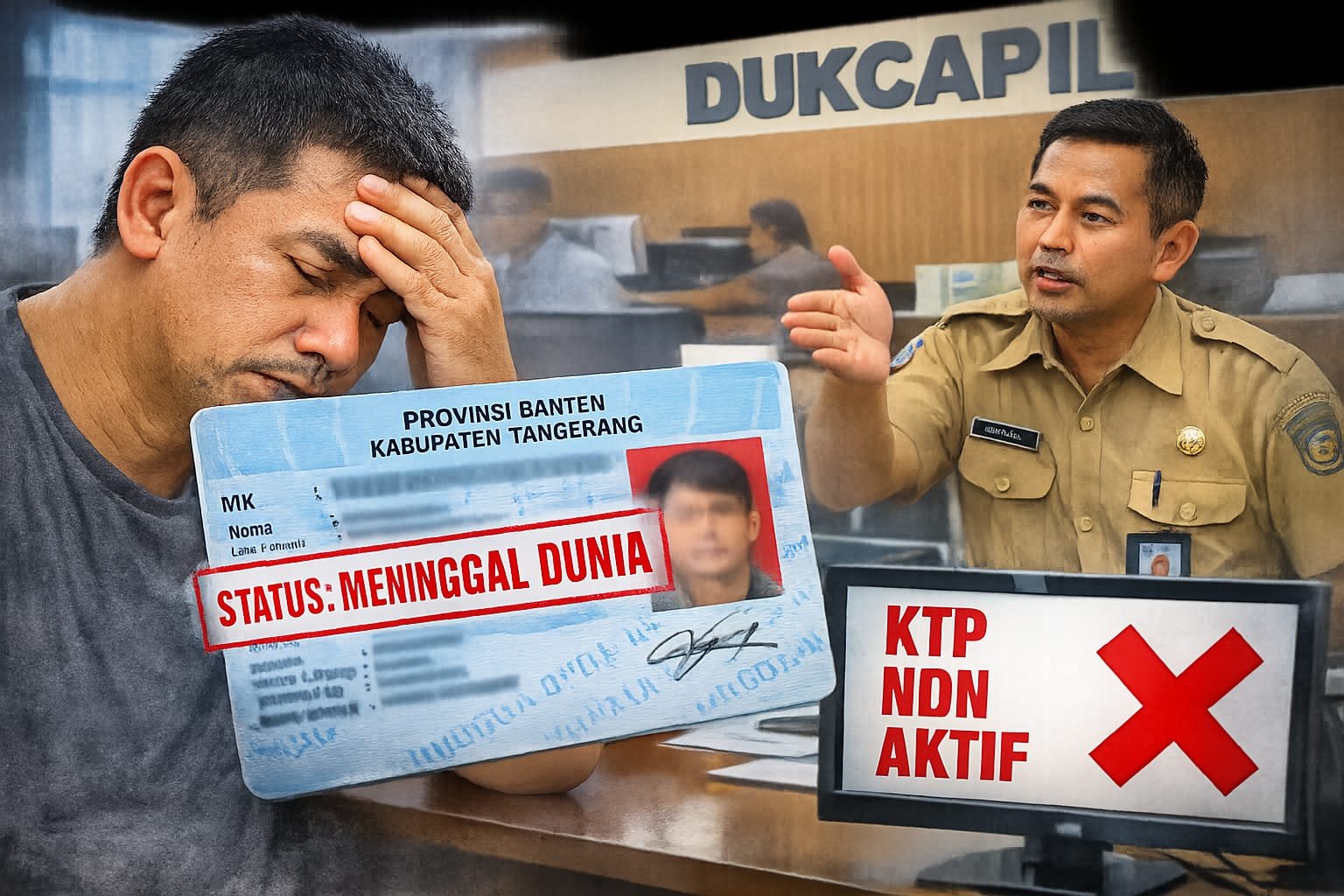KTP Mati Padahal Masih Hidup, Warga Tangerang Mengadu ke Dukcapil 1 IMG 20260708 WA0086