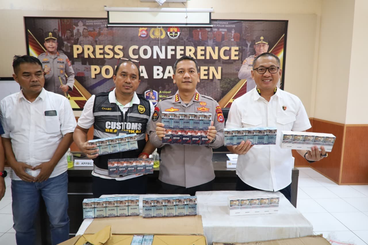 Rokok Ilegal 89 Bal Digagalkan Polda Banten, Tiga Orang Diamankan 3 IMG 20260709 WA0030