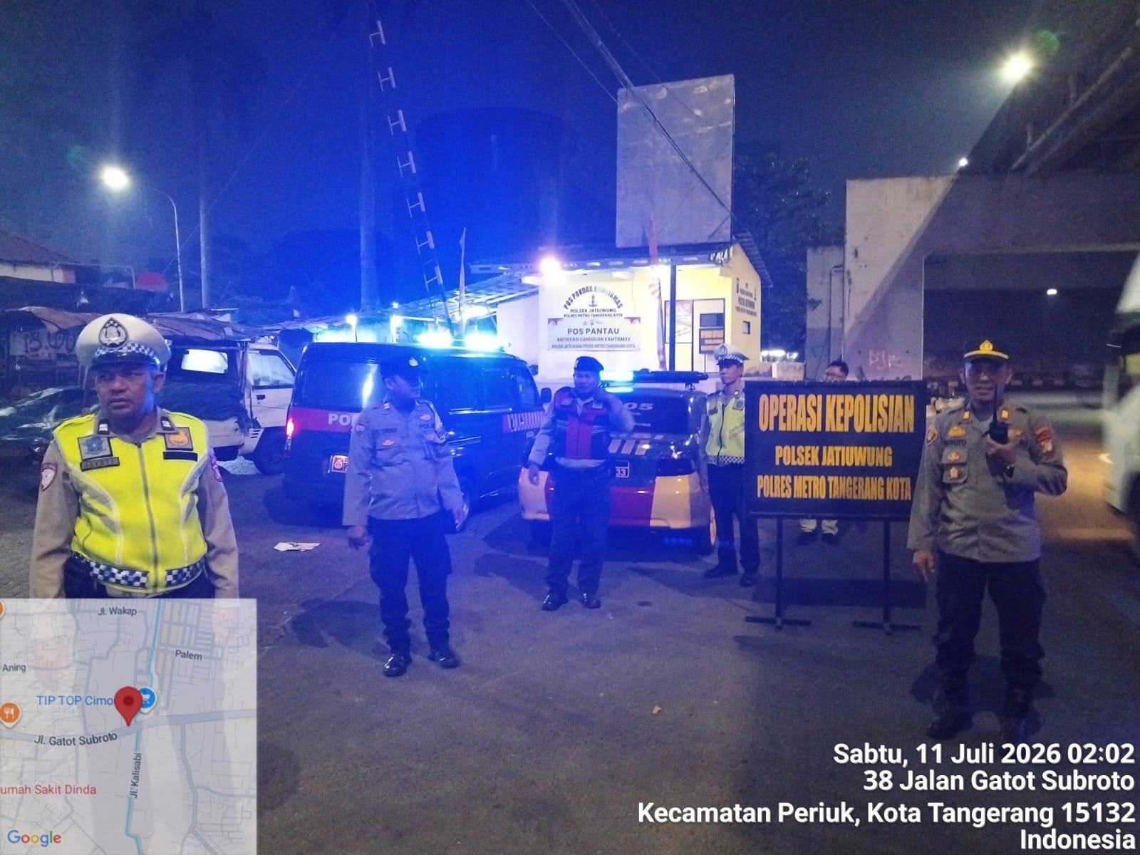 Razia Jatiuwung Sasar Begal dan Tawuran, Polisi Pastikan Situasi Aman 1 IMG 20260711 WA0010