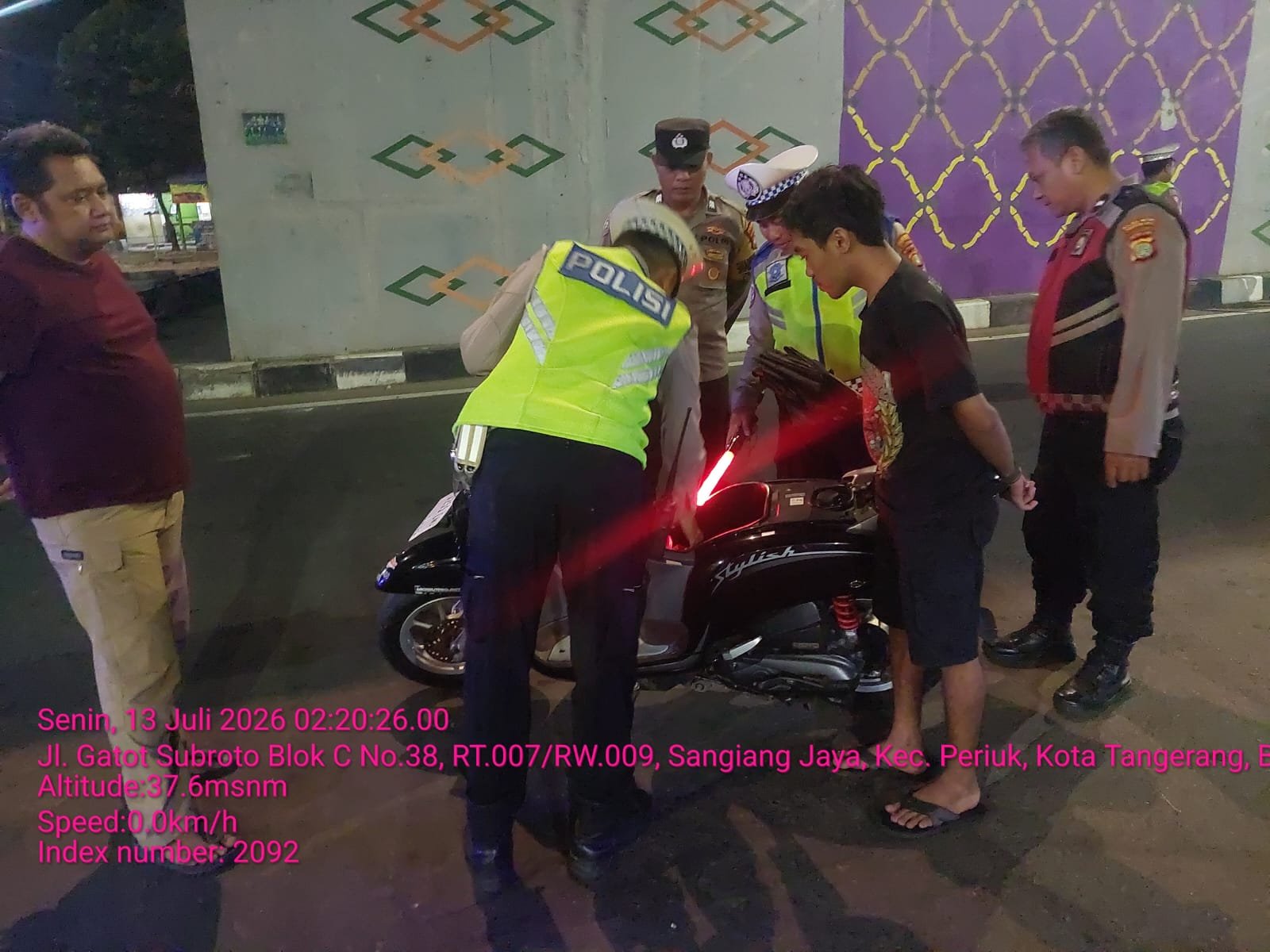 Razia Polsek Jatiuwung Sasar Begal dan Tawuran, Situasi Kondusif 1 IMG 20260713 WA0009