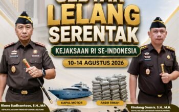 Lelang Barang Rampasan Negara 2026, Kejari Pangkalpinang Tawarkan Pasir Timah Rp3,3 Miliar