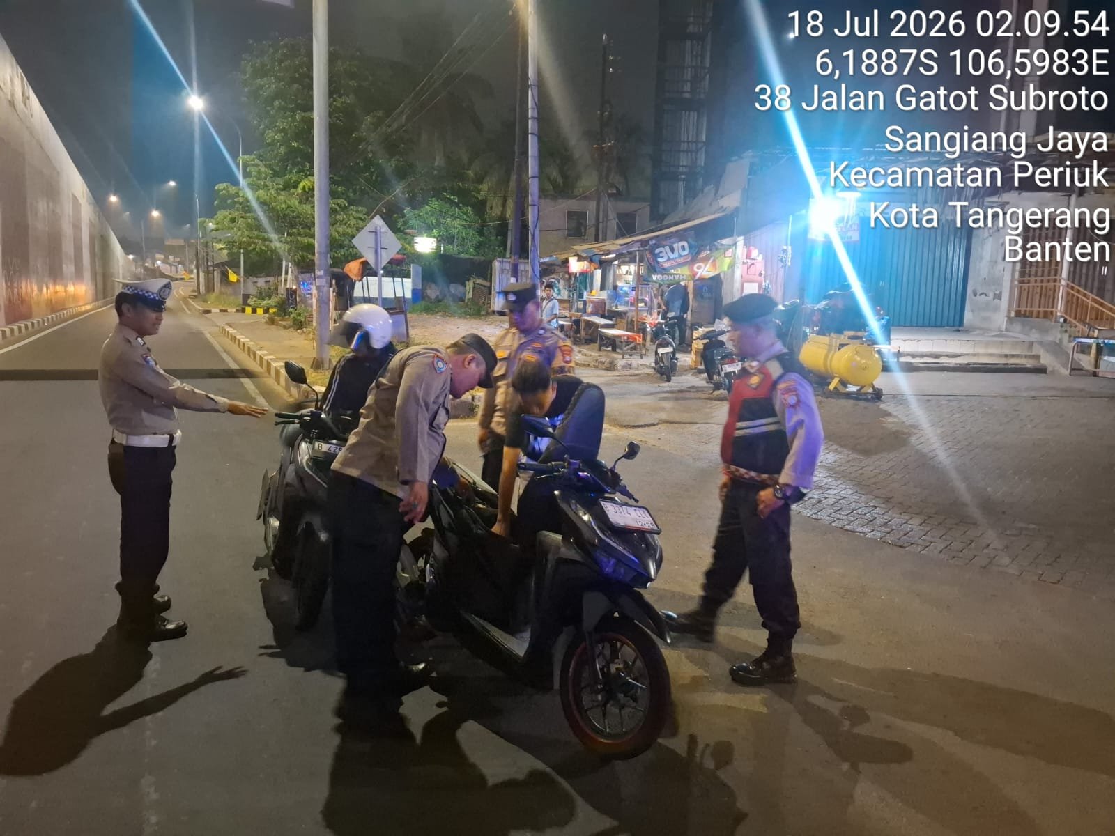 Razia Jatiuwung Sasar Begal dan Tawuran, Polisi Sisir Titik Rawan Dini Hari 2 IMG 20260718 WA0010