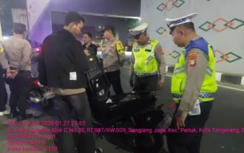 Razia Polsek Jatiuwung Antisipasi Begal dan Tawuran, Situasi Wilayah Tetap Kondusif 8 IMG 20260722 WA0017