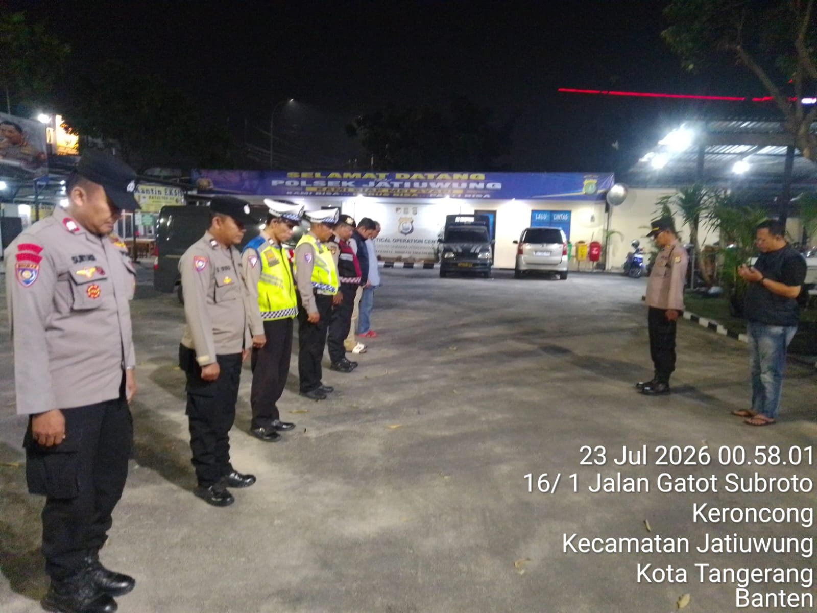 Razia Polsek Jatiuwung Cegah Tawuran dan Begal, Situasi Wilayah Aman Kondusif 2 IMG 20260723 WA0020