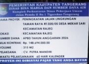 Proyek Jalan Rajeg Disorot, Ketebalan Cor dan Dugaan Abai K3 Jadi Sorotan Publik 10 IMG 20260724 WA0070