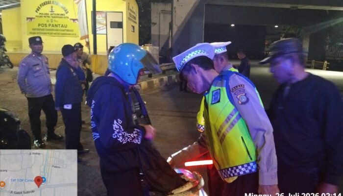 Razia Jatiuwung: Polisi Sisir Titik Rawan Begal dan Tawuran, Situasi Tetap Kondusif