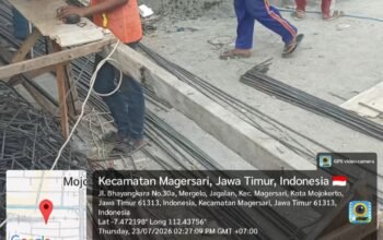 Proyek BAZNAS Mojokerto Disorot, Dugaan Pelanggaran K3 Berulang Meski APD Diklaim Tersedia 4 IMG 20260726 WA0013