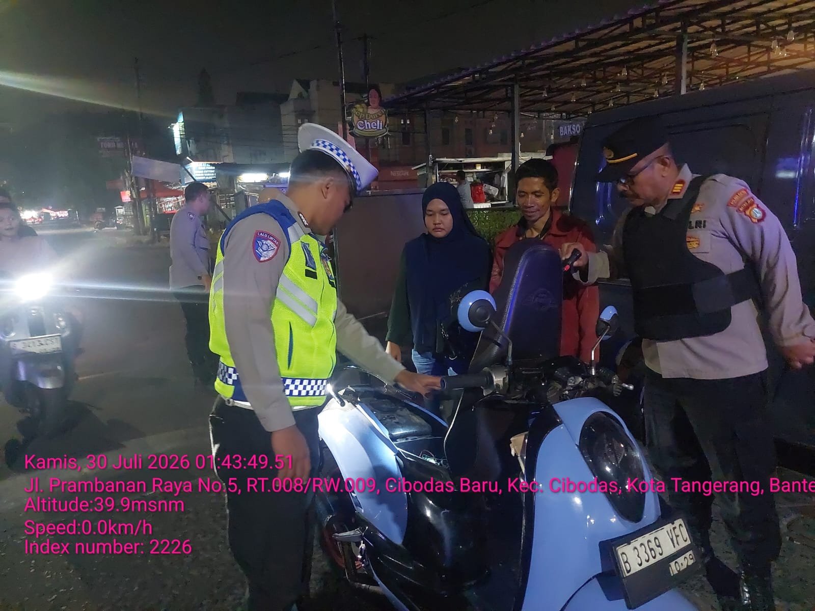 Razia Polsek Jatiuwung Sasar Begal dan Tawuran, Situasi Wilayah Tetap Kondus 1 IMG 20260730 WA0028