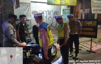 Razia Polsek Jatiuwung Sasar Begal dan Tawuran, Situasi Tetap Aman Kondusif 4 IMG 20260801 WA0024