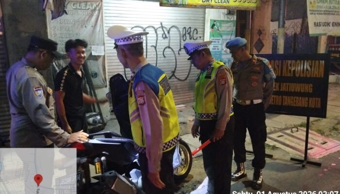 Razia Polsek Jatiuwung Sasar Begal dan Tawuran, Situasi Tetap Aman Kondusif