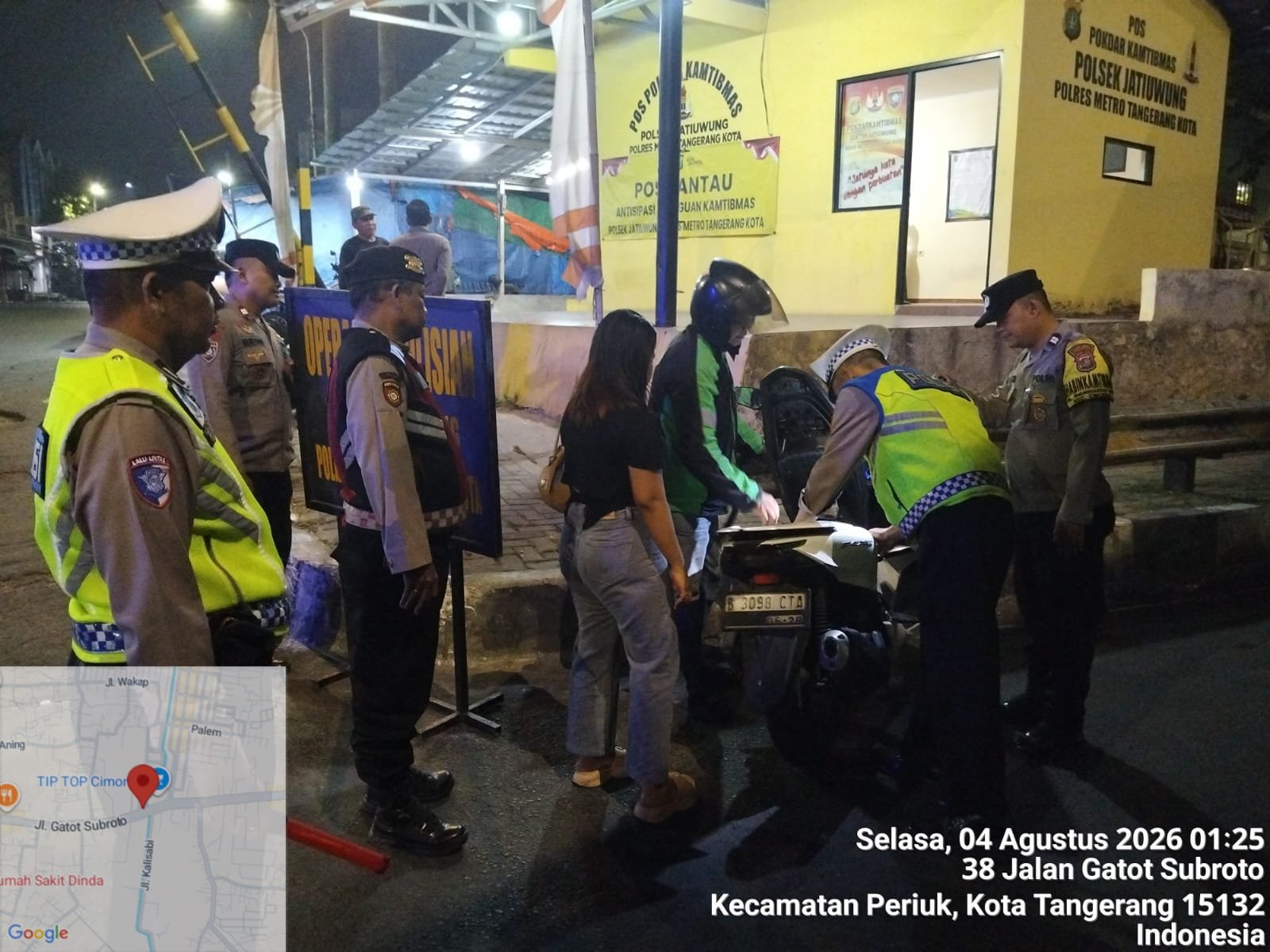 Razia Jatiuwung Sasar Begal dan Tawuran, Polisi Sisir Titik Rawan hingga Dini Hari 1 IMG 20260804 WA0032