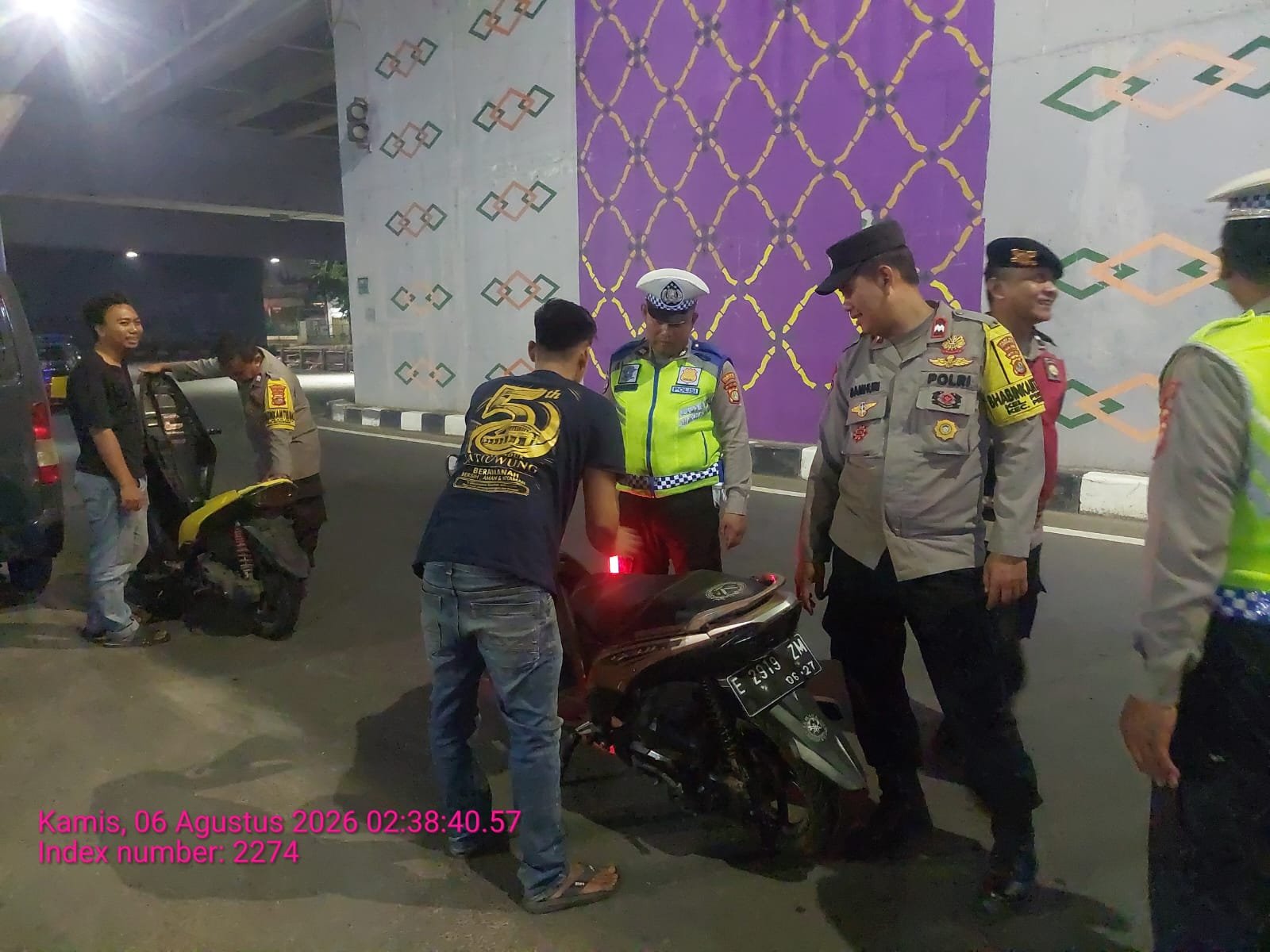 Razia Polsek Jatiuwung Sasar Begal dan Tawuran, Situasi Periuk Aman Kondusif 1 IMG 20260806 WA0016