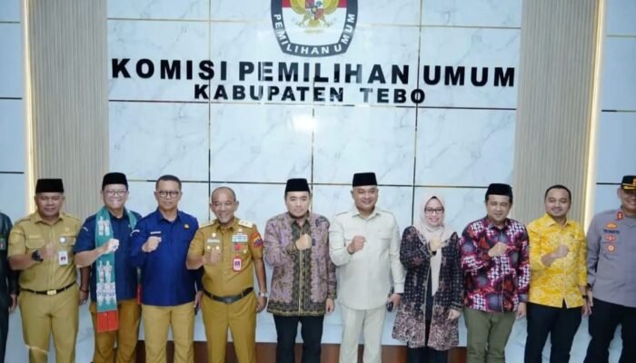 Ketua DPRD Tebo Hadiri Peresmian Gedung Baru KPU, Dorong Demokrasi Berintegritas