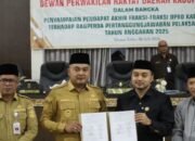 DPRD Tebo Setujui APBD 2025, Fraksi Beri Catatan Keras ke Pemkab