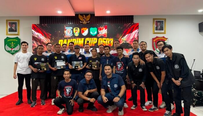 Turnamen Domino Dandim Cup 0503 Meriahkan HUT RI ke-81 di Jakarta Barat
